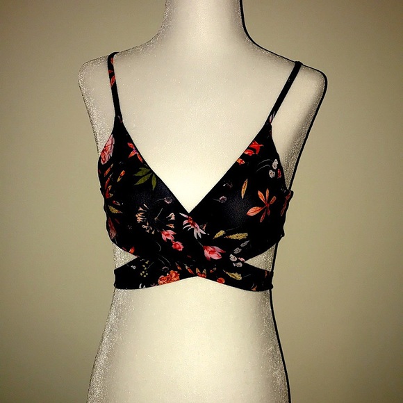 Cupshe Floral Bikini Top - Picture 1 of 5